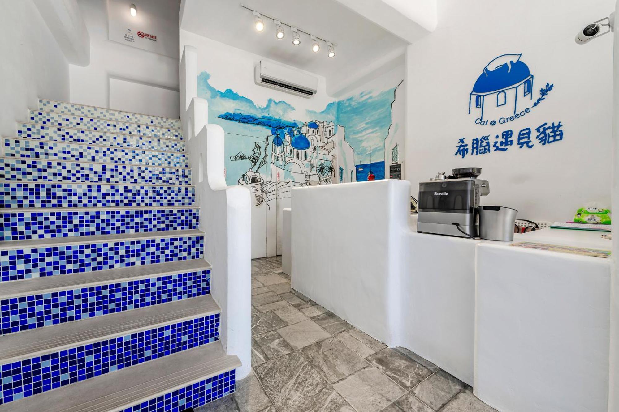 Cat At Greece Bed & Breakfast Nanwan Exterior photo